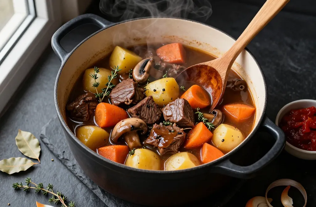 Leftover Roast Turned Into a Cozy One-Pot Fall Stew Tonight