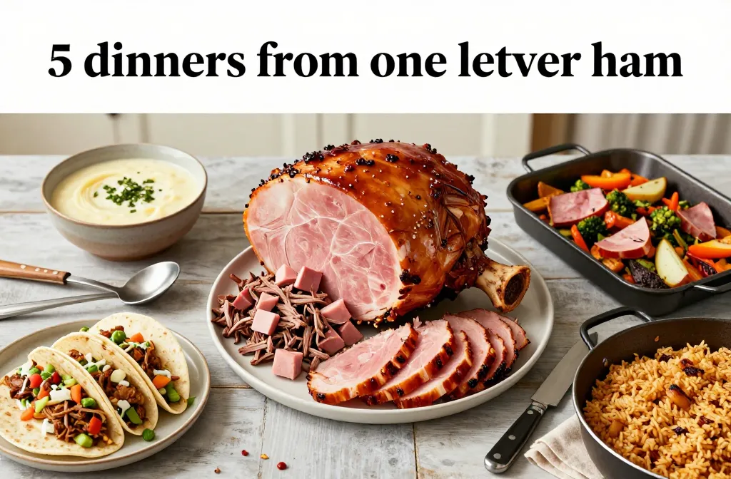 Turn Leftovers Into Wins 5 Dinners From One Leftover Holiday Ham