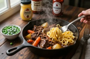 Leftover Pot Roast Turned Into a Quick Fall Dinner Tonight