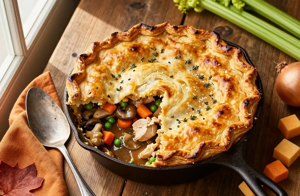 Crispy Cozy Best Way to Turn Leftover Chicken Into a Fall Pot Pie