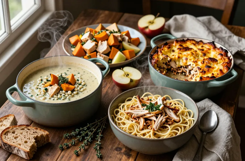 Leftover Smoked Chicken Turned Into 4 Cozy Fall Dinners Tonight