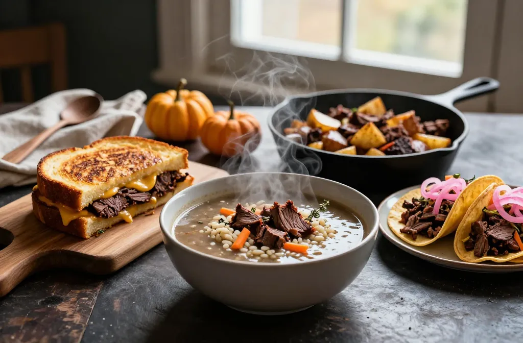 Viral Leftover Smoked Brisket Turned Into 4 Cozy Fall Dinners