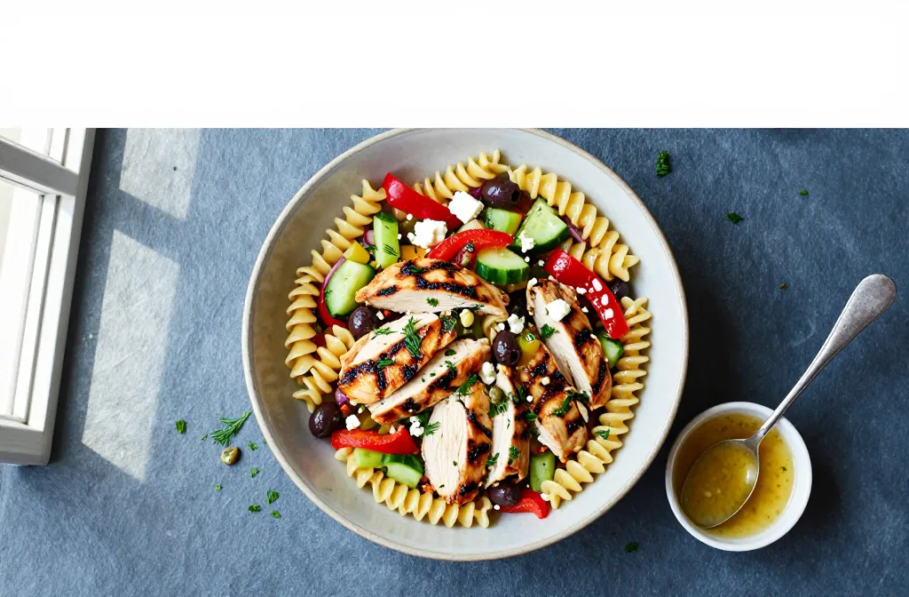 Viral Leftover Grilled Chicken Turned Into a Quick Pasta Salad