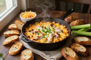 Turn Leftover Roast Turkey for an Easy Fall Party Dip Viral