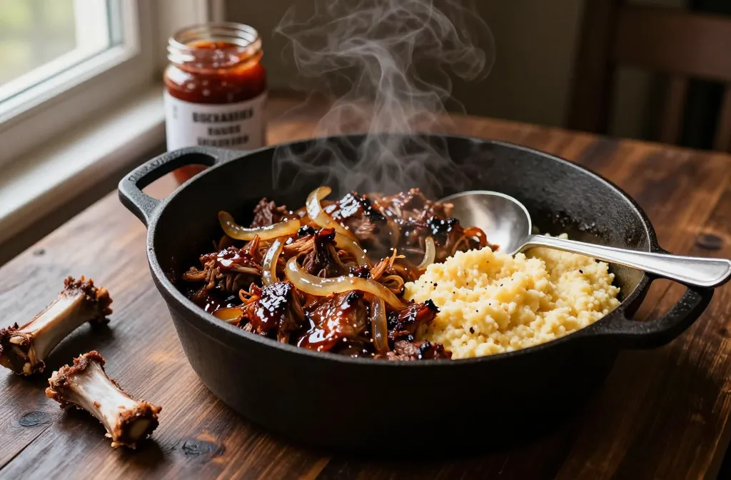 Turn Leftover Bbq Ribs for a Cozy Slow Cooker Fall Dinner Viral