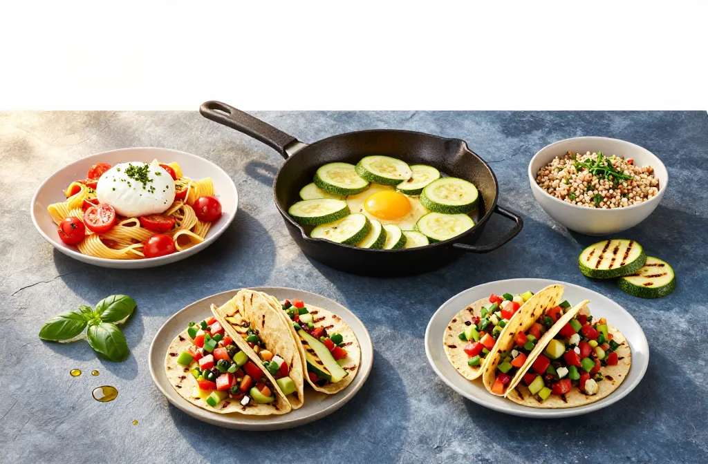 4 Easy Summer Dinners with Leftover Grilled Zucchini You’Ll Crave