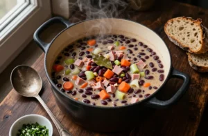 Leftover Ham Dutch Oven Bean Soup That Totally Slaps