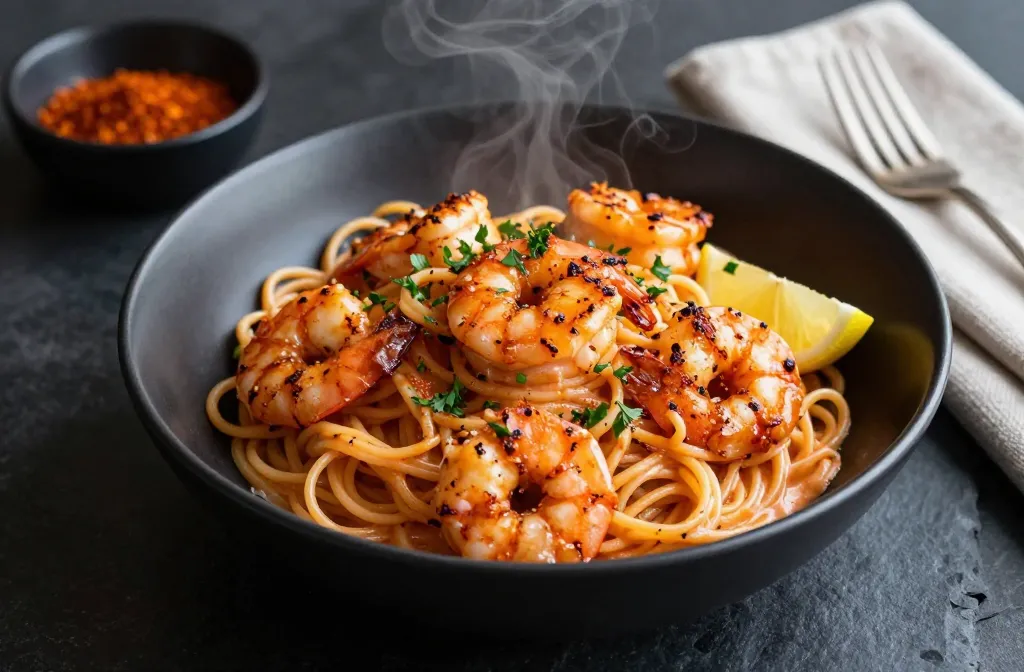 Weeknight Winner Leftover Shrimp Recipes — Bbq Shrimp Pasta Dinner
