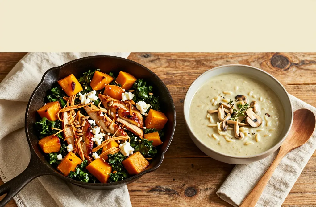 Cozy 5 Quick Fall Weeknight Dinners Starting with Leftover Rotisserie Chicken