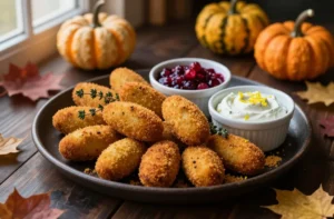 Home Viral Leftover Turkey Shaped Into Cozy Fall Party Finger Foods