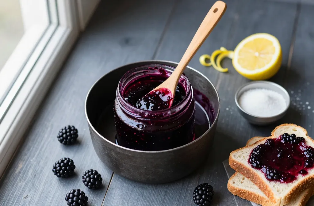 Viral Trick: Leftover Blackberries Made Into Homemade Jam Before They Spoil