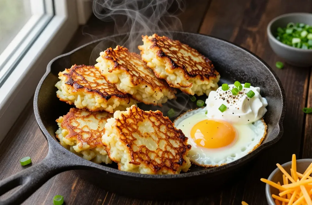Crispy Easy Leftover Mashed Potato Pancakes in 15 Minutes