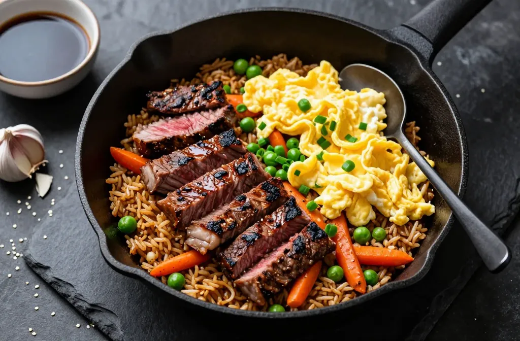 Crave-Worthy One-Pan Leftover Steak Fried Rice in Just 15 Minutes