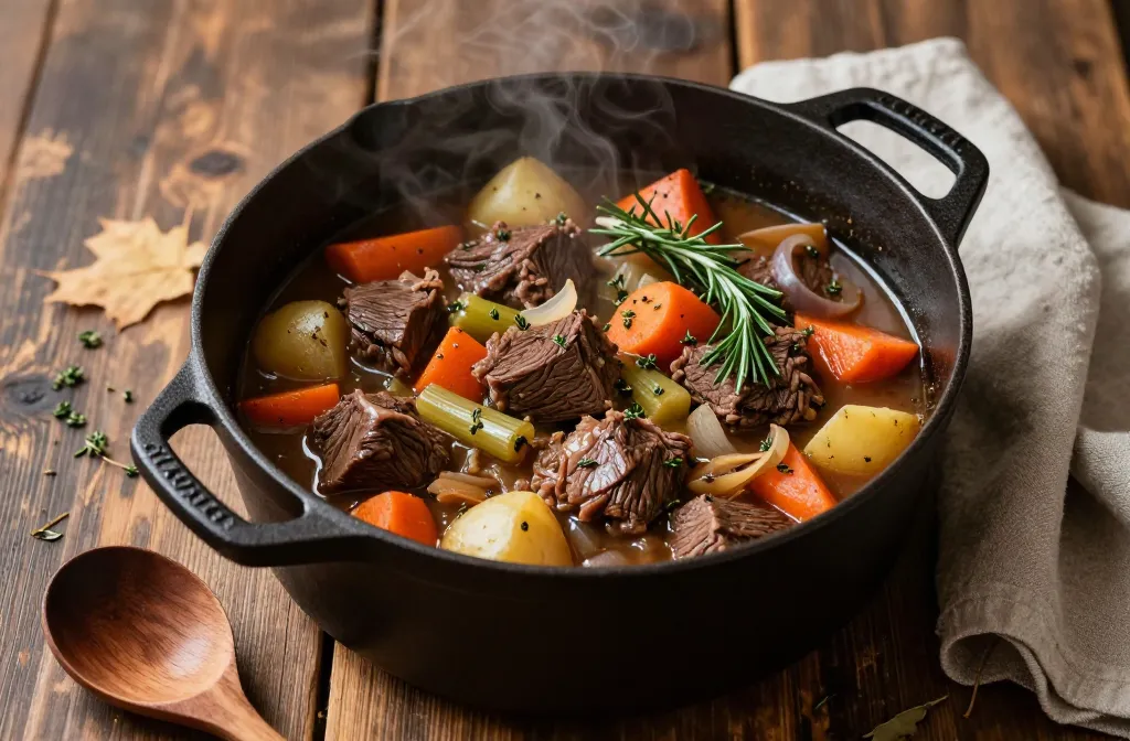 Leftover Roast Beef Turned Into a Cozy Fall Stew Tonight