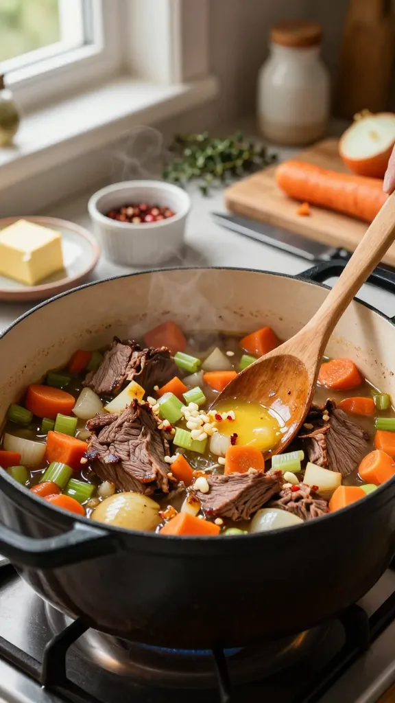 Leftover Roast Beef Turned Into a Cozy Fall Stew Tonight Item 1