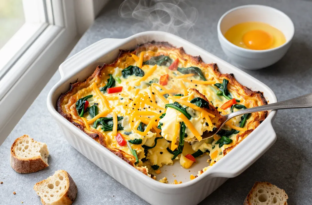 Viral Leftover Bread Breakfast Casserole — Ready in 20 Minutes