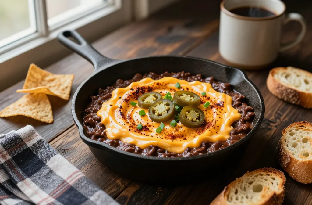 Viral Leftover Chili Dip — Easy Cozy Fall Party Appetizer