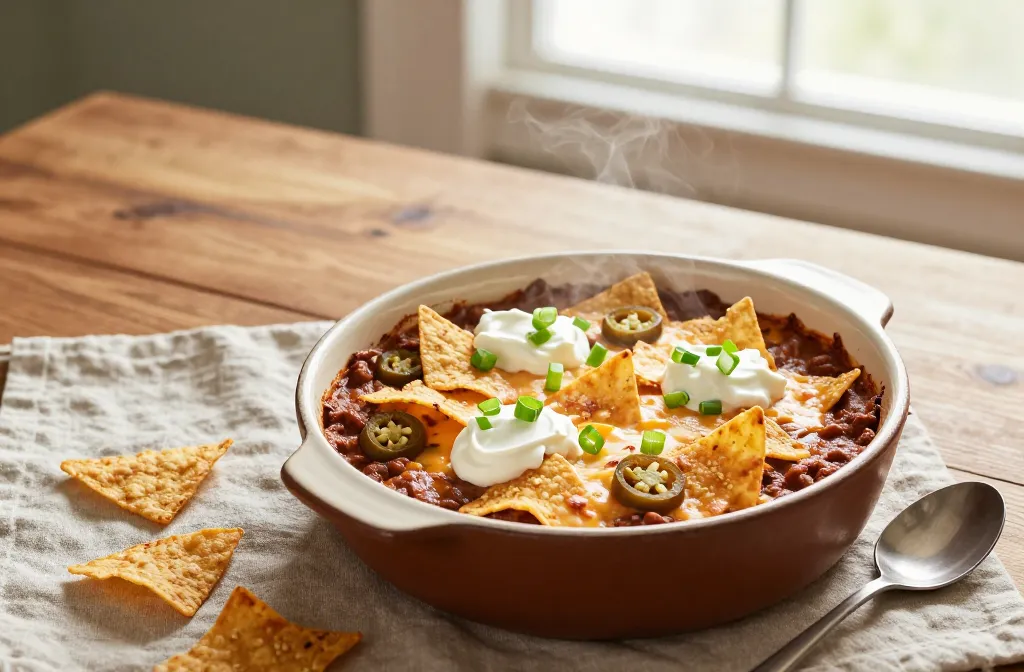 Leftover Chili Casserole — Easy Cozy Fall Weeknight Dinner Tonight