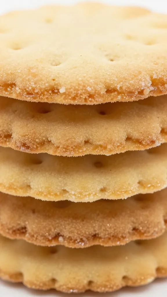 close-up soft cookie layers, frosty edges