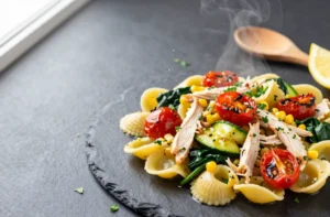 Viral Leftover Chicken Pasta — Easy One Pan Summer Dinner