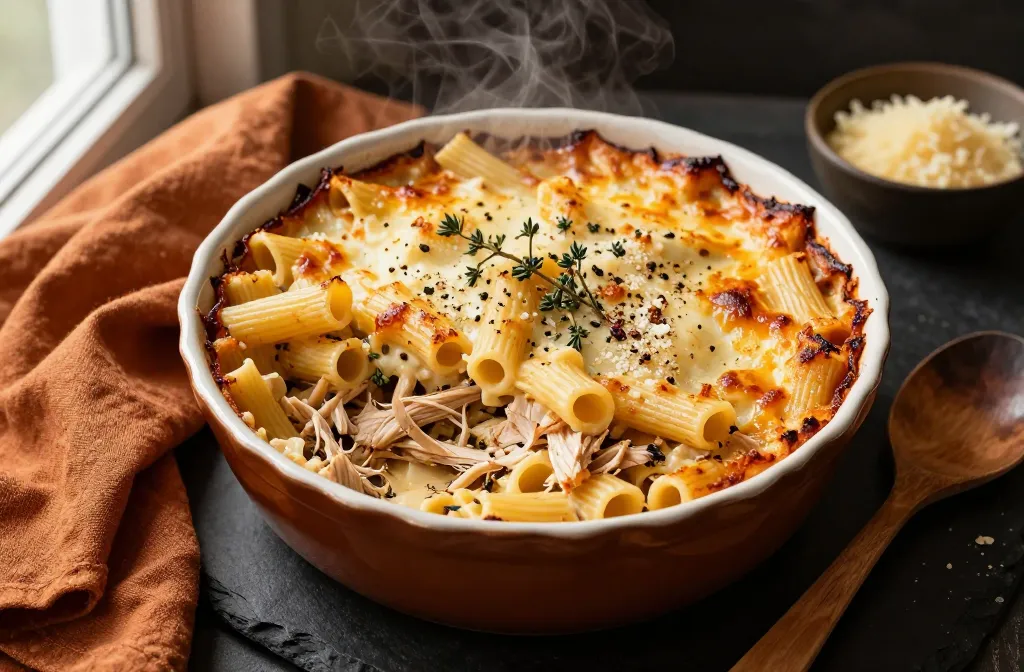 Make This Leftover Turkey Pasta Bake — Easy Cozy Fall Dinner