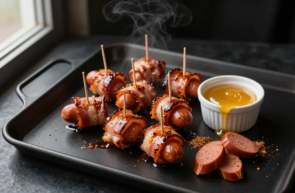 Viral Leftover Hot Dogs — Bacon-Wrapped Party Bites in 10 Min