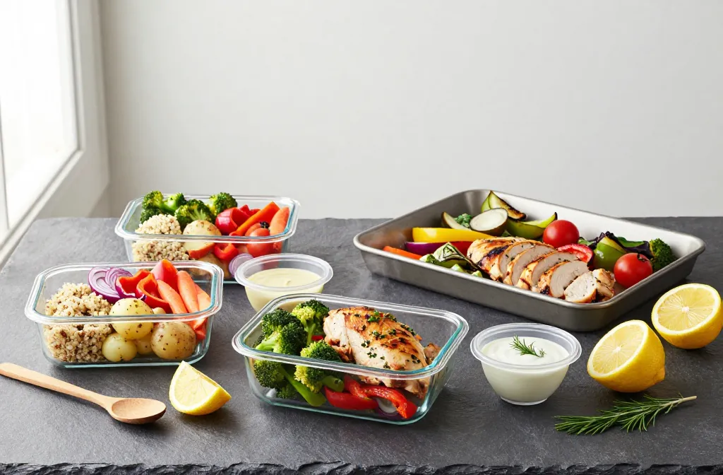 Crisp Reheat Wins Easy Meal Prep Lunches for Work All Week