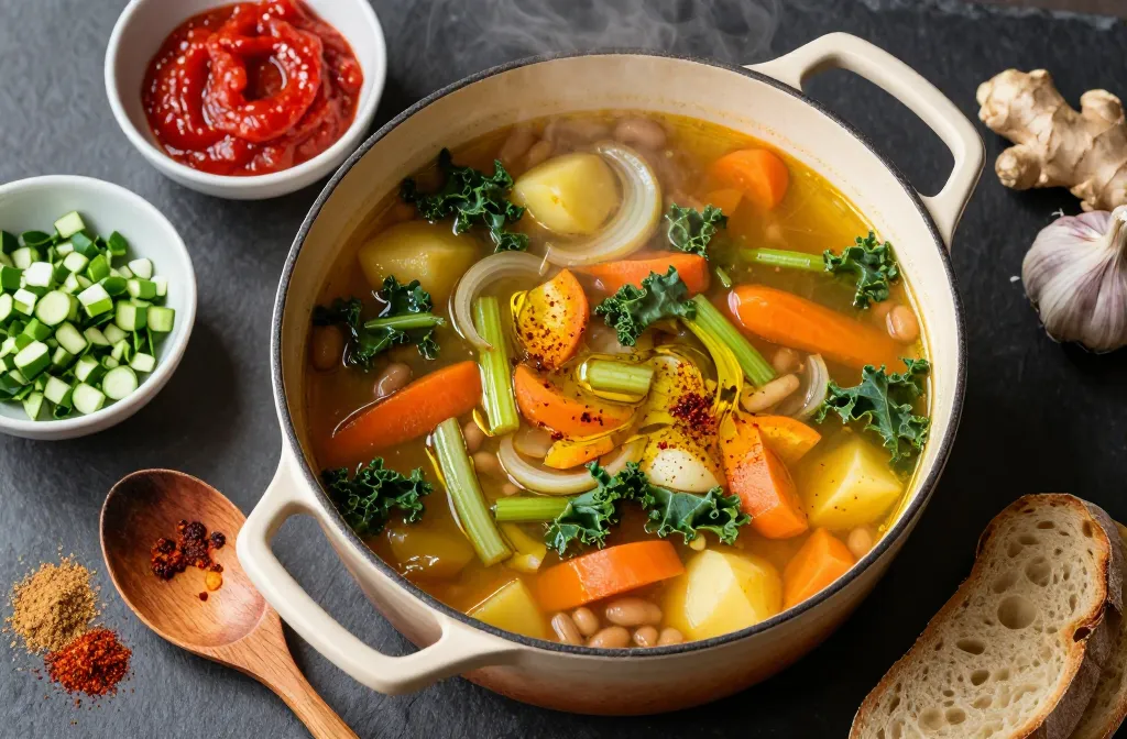 Craveable Leftover Vegetable Soup for a Fridge Clean Out