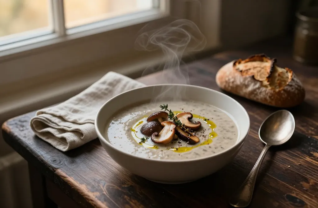Cozy Easy Mushroom Soup Recipe for Fall Nights