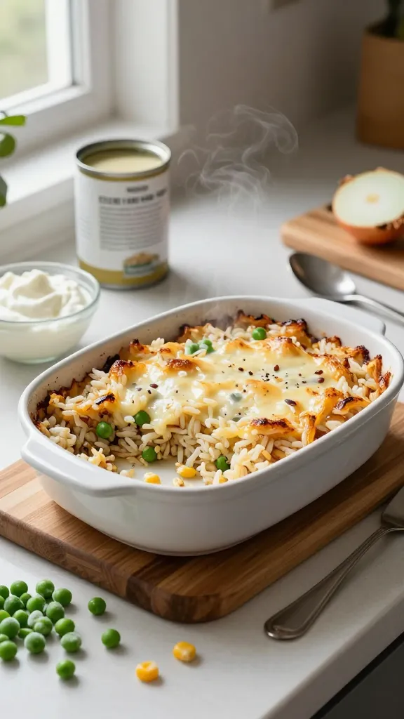 Leftover Rice Casserole — Easy Baked Dinner in 30 Minutes Tonight Item 1