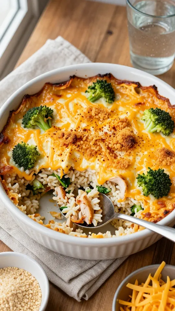 Leftover Rice Casserole — Easy Baked Dinner in 30 Minutes Tonight Item 5