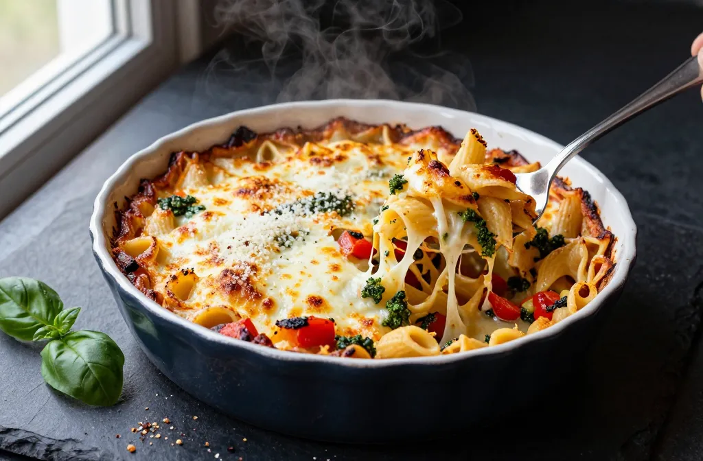 The Viral Leftover Pasta Recipe for a Quick Pasta Bake