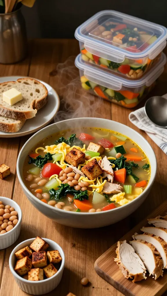 Leftover Vegetable Soup — Easy Cozy Fall Dinner Tonight Item 5