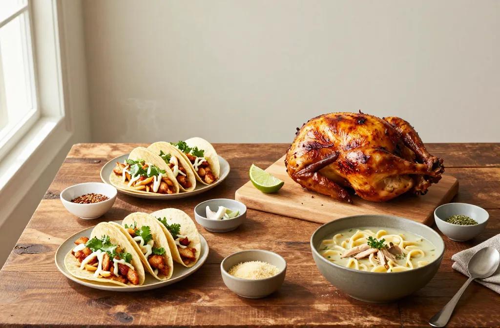 Leftover Rotisserie Chicken Recipes Easy for Busy Weeknights Tonight