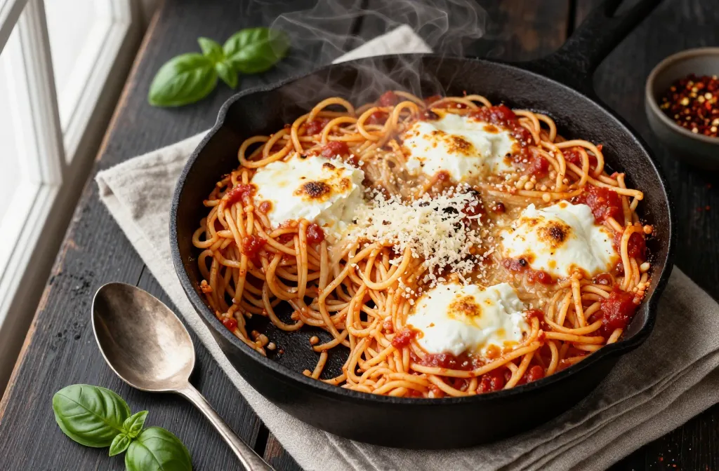 Craveable Leftover Spaghetti Casserole Ready in 30 Minutes