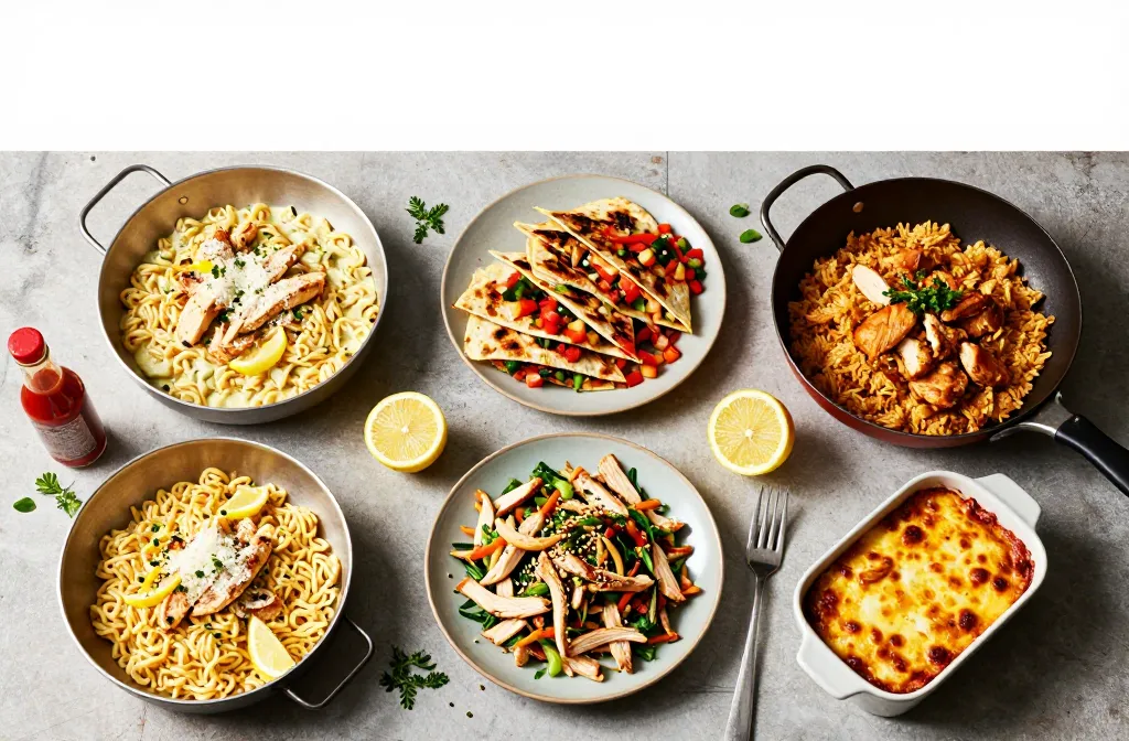 5 Leftover Chicken Recipes, Quick & Easy That Wow