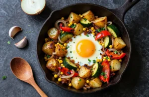 Leftover Vegetable Hash That Slaps From Fridge Scraps