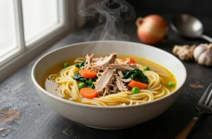 Cozy Leftover Turkey and Noodles Recipe in 30 Minutes